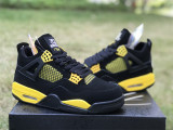 Air Jordan 4 “Thunder” signature customized 