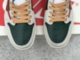 Travis Scott x Air Jordan 1 Low OG milky red & green 