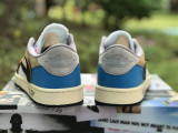 Air Jordan 1 x OFF-WHITE AJ1 OW UN white & black & blue 