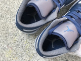  Air Jordan 1 Low white & dark blue 