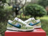 Nike Dunk Low 85 double hook clear floret