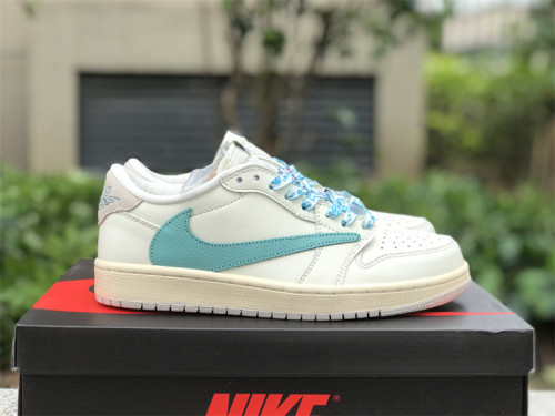 Travis Scott x Air Jordan 1 Low OG Tiffany & Co