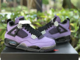 Travis Scott x Air Jordan 4 Retro Purple