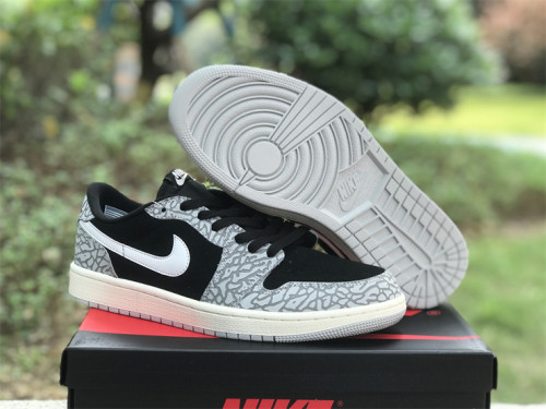 Air Jordan 1 Low OG “Black Cement”