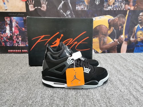 Air Jordan 4 “Black Canvas”