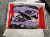 Travis Scott x Air Jordan 4 Retro Purple