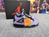 Travis Scott x Air Jordan 4 Retro Purple