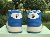 OFF-WHITE Out Of Office blue & white 
