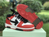 OFF-WHITE Out Of Office red & white & black 