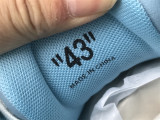 OFF-WHITE Out Of Office white & light blue 