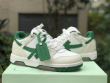 OFF-WHITE Out Of Office white & green 
