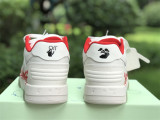 OFF-WHITE Out Of Office white & red 