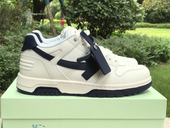 OFF-WHITE Out Of Office white & dark blue 