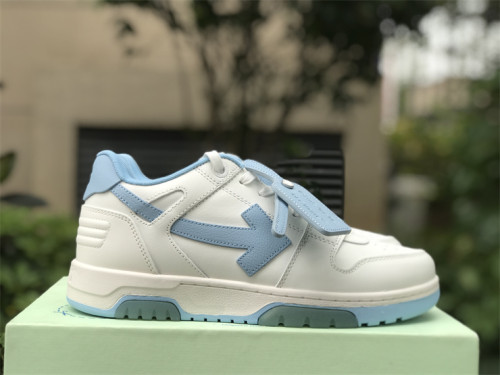 OFF-WHITE Out Of Office white & light blue 