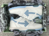 OFF-WHITE Out Of Office white & light blue 