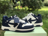 OFF-WHITE Out Of Office dark blue & white 