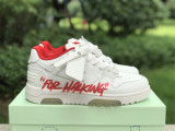 OFF-WHITE Out Of Office white & red 