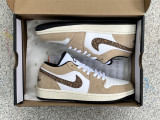 Air Jordan 1 Low SE “Brown Elephant”