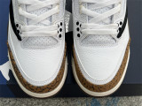 Travis Scott x Air Jordan 3 white & brown 