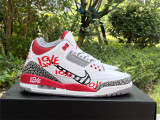  Air Jordan 3 OG “Fire Red”DIY Love 