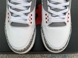  Air Jordan 3 OG “Fire Red”DIY Love 
