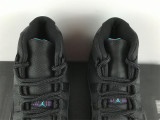  Air Jordan 11 black & purple gamma blue 