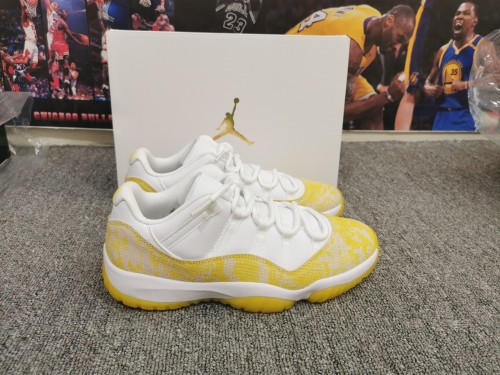 Air Jordan 11 Low “Yellow Snakeskin”