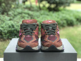 New Balance 9060 dark brown & red 