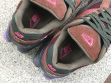 New Balance 9060 dark brown & red 