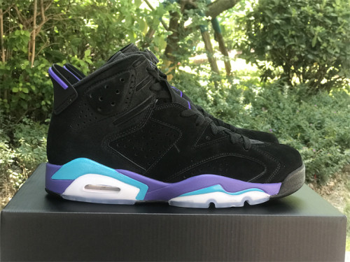 Air Jordan 6 “Aqua” blue & purple 