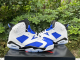  Air Jordan 6 dark blue 