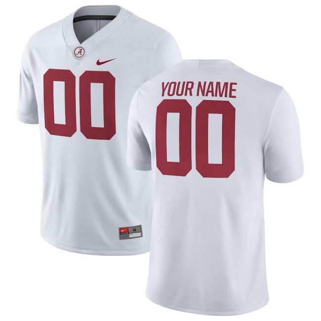 Alabama Crimson Tide custom Jerseys 001