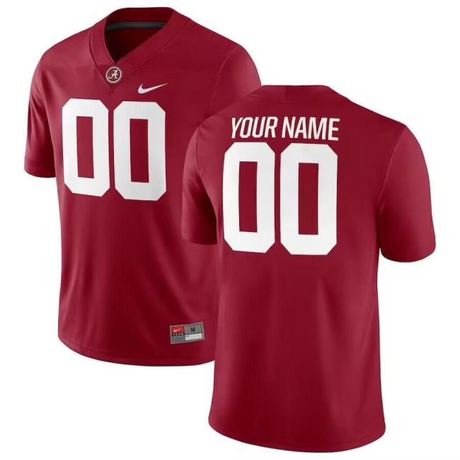Alabama Crimson Tide custom Jerseys 002