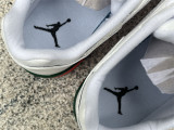 Air Jordan 5 Low white & orange & green 