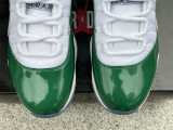 Air Jordan 11 white & green 