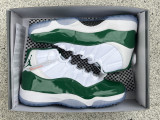 Air Jordan 11 white & green 