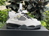 Air Jordan 4 WMNS grey & black & silver 