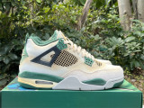 Air Jordan 4 union white & green 