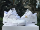 Air Jordan 4 all white net 