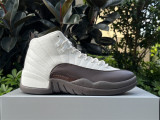 SoleFly x Air Jordan 12 white & brown  
