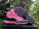 Air jordan 11 black and pink 