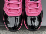 Air jordan 11 black and pink 