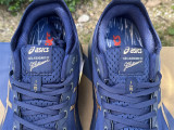 Asics Gel-Kayano 31 blue and golden 