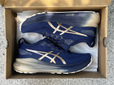 Asics Gel-Kayano 31 blue and golden 
