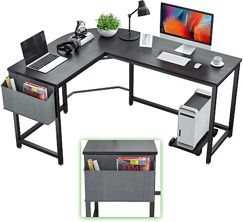 Best L Shaped Desk Waterproof Corner Computer Desk Foxemart