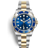 Luxury Custom Logo Chronograph Rubber Quartz Luxury Men Watch