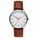 2020 Amazon EBay Hot Sale Factory Simple Large Dial No Logo Mens Watch Leather Watch Custom Logo