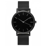 OEM Custom Leather Band Wristwatch Water Resistant Mens Wrist Watch Quartz