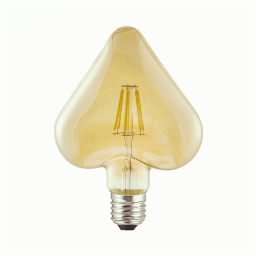 G125  6w 2700k LED Bulb Amber color