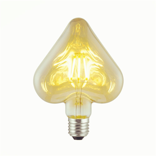 G125  6w 2700k LED Bulb Amber color